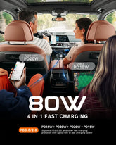 OHLPRO Multi-device charger ideal for road trips and vacations